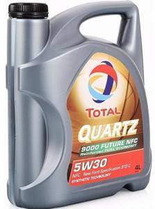 TOTAL QUARTZ FUTURE 9000 NFC 5w30 A5/B5 4л. синтетика, масло моторное